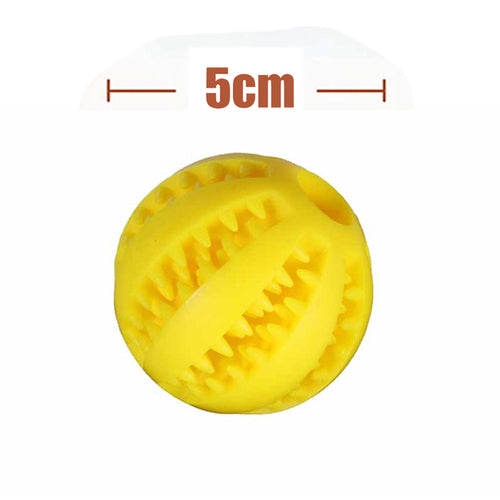 5/7cm Toys for Dogs Rubber Dog Ball For Puppy Funny Dog Chew Toys - Waldessae, the best pet supplies ever