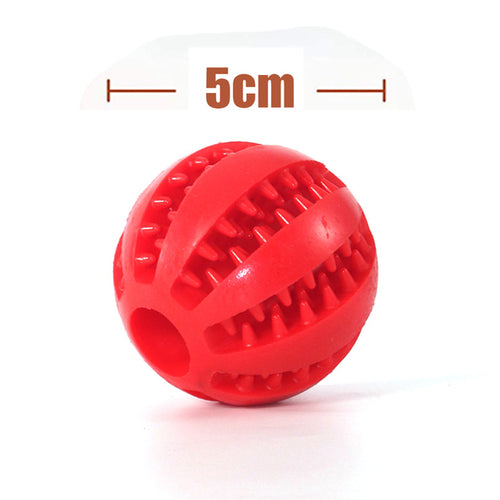 5/7cm Toys for Dogs Rubber Dog Ball For Puppy Funny Dog Chew Toys - Waldessae, the best pet supplies ever