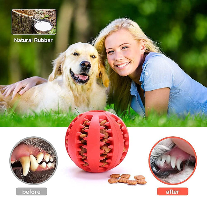 5/7cm Toys for Dogs Rubber Dog Ball For Puppy Funny Dog Chew Toys - Waldessae, the best pet supplies ever