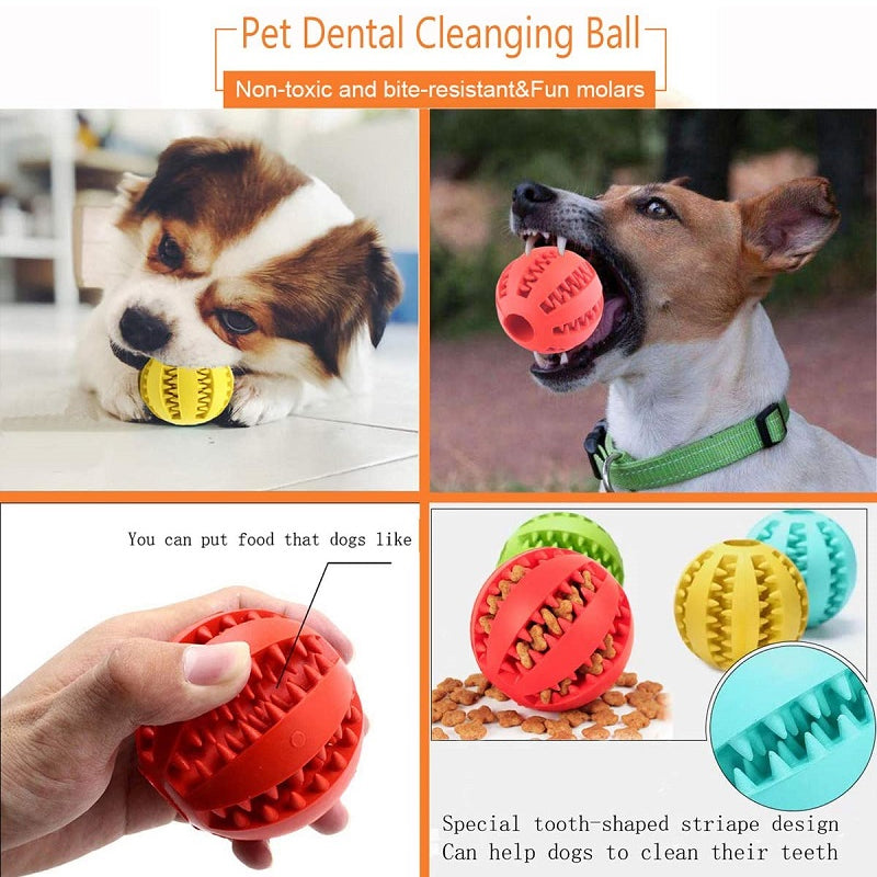 5/7cm Toys for Dogs Rubber Dog Ball For Puppy Funny Dog Chew Toys - Waldessae, the best pet supplies ever