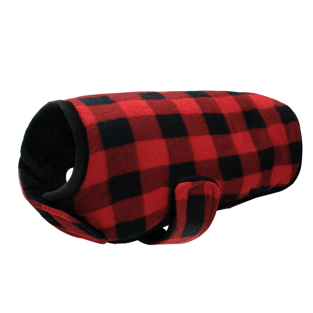 Autumn Winter Dog Clothes Vest Jacket Warm Fleece - Waldessae, the best pet supplies ever