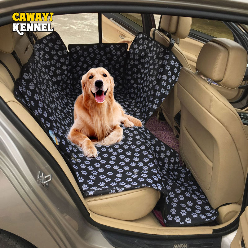 CAWAYI KENNEL Dog Carriers Waterproof Rear Back Pet Dog Car Seat Cover - Waldessae, the best pet supplies ever