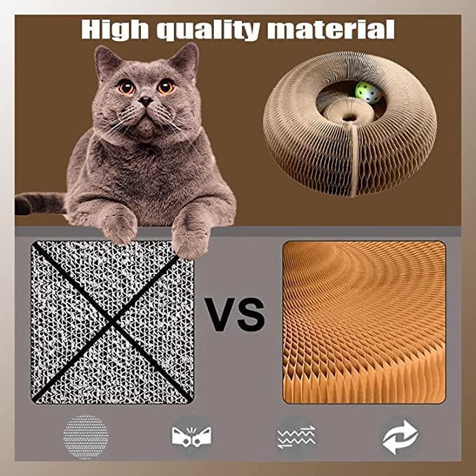 Cat Scratch Board Magic Organ Cat Scratching Board Cat Toys With - Waldessae, the best pet supplies ever