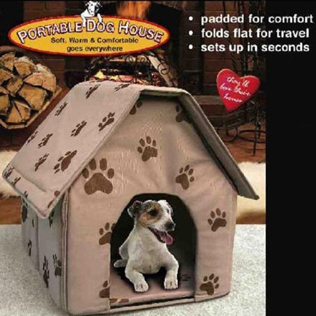 Dog House Dog Blanket Foldable Small Footprint Pet - Waldessae, the best pet supplies ever