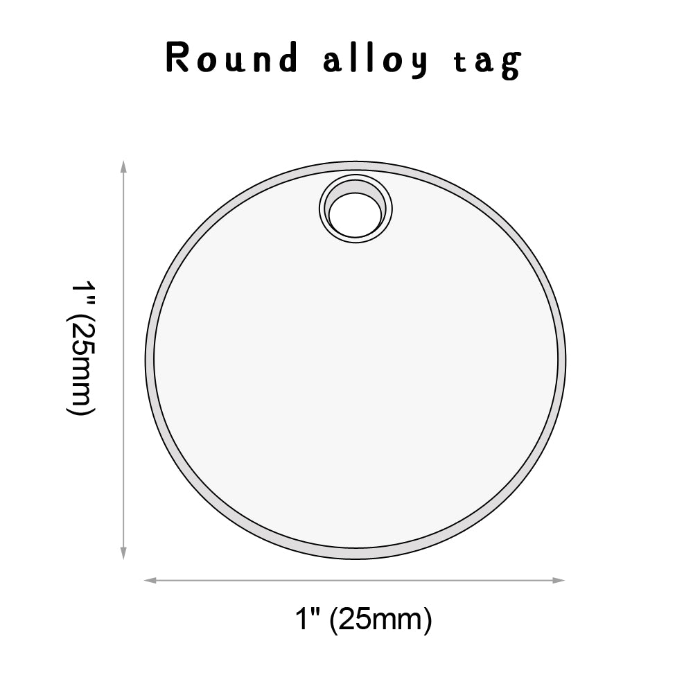 Dog Tag Engraved Pet id Tags Collar Accessories - Waldessae, the best pet supplies ever