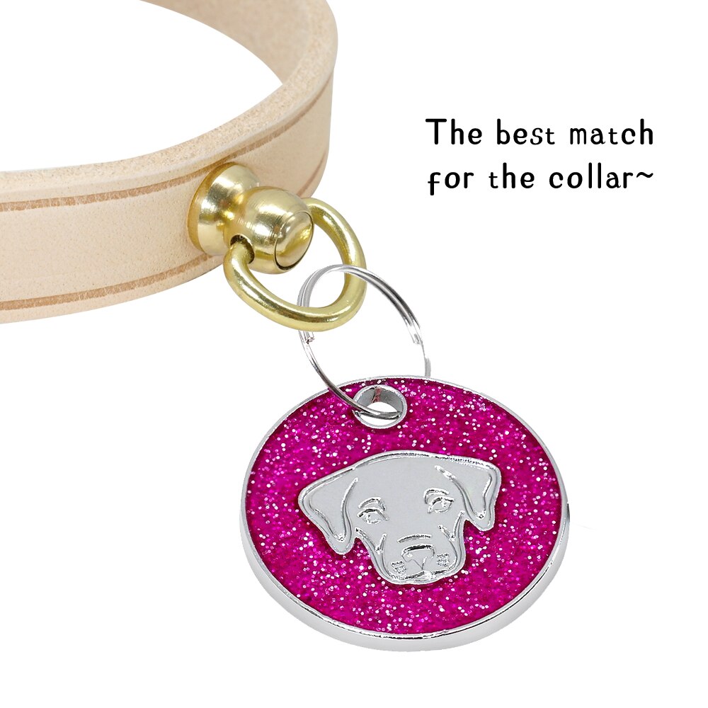 Dog Tag Engraved Pet id Tags Collar Accessories - Waldessae, the best pet supplies ever