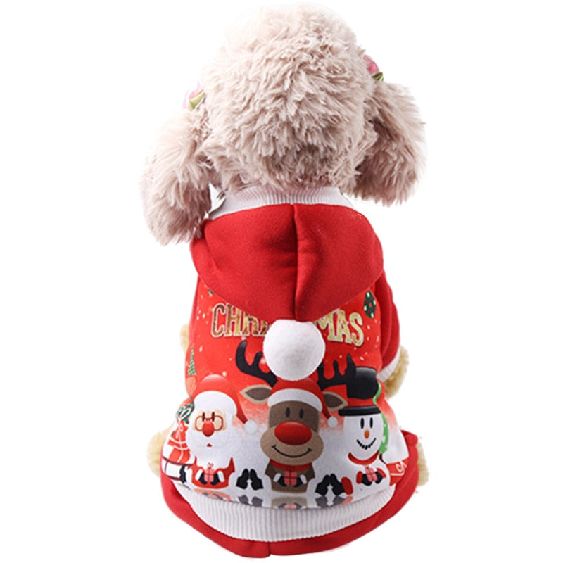 New Christmas Dog Clothes For Small Dog Pet Xmas - Waldessae, the best pet supplies ever