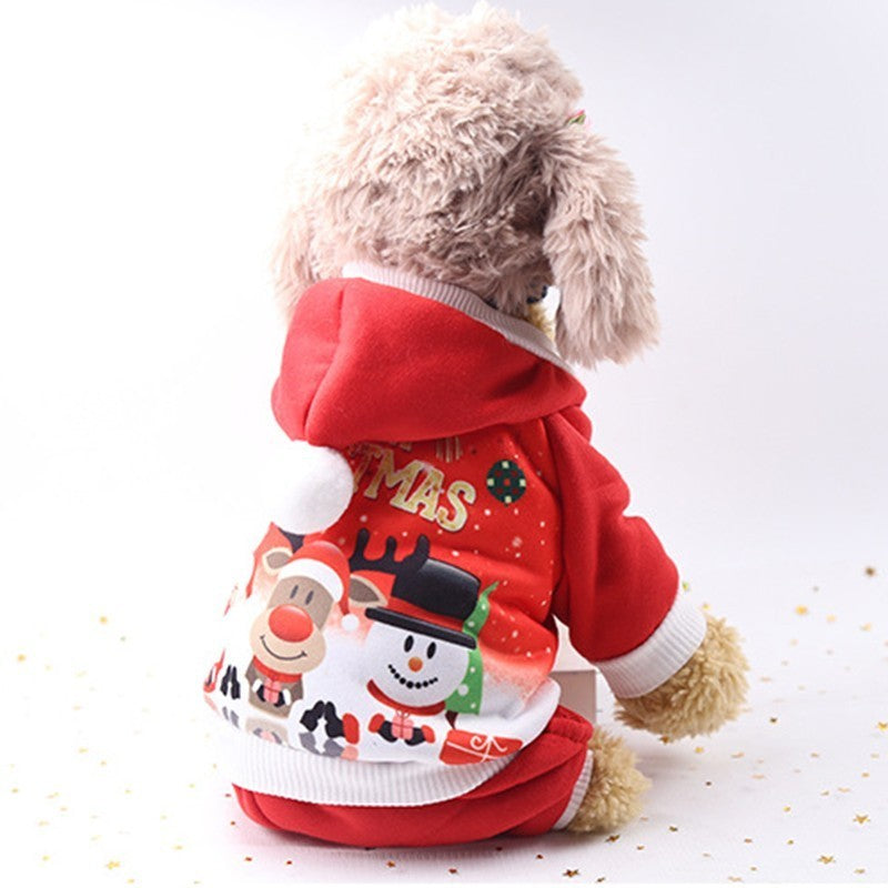 New Christmas Dog Clothes For Small Dog Pet Xmas - Waldessae, the best pet supplies ever