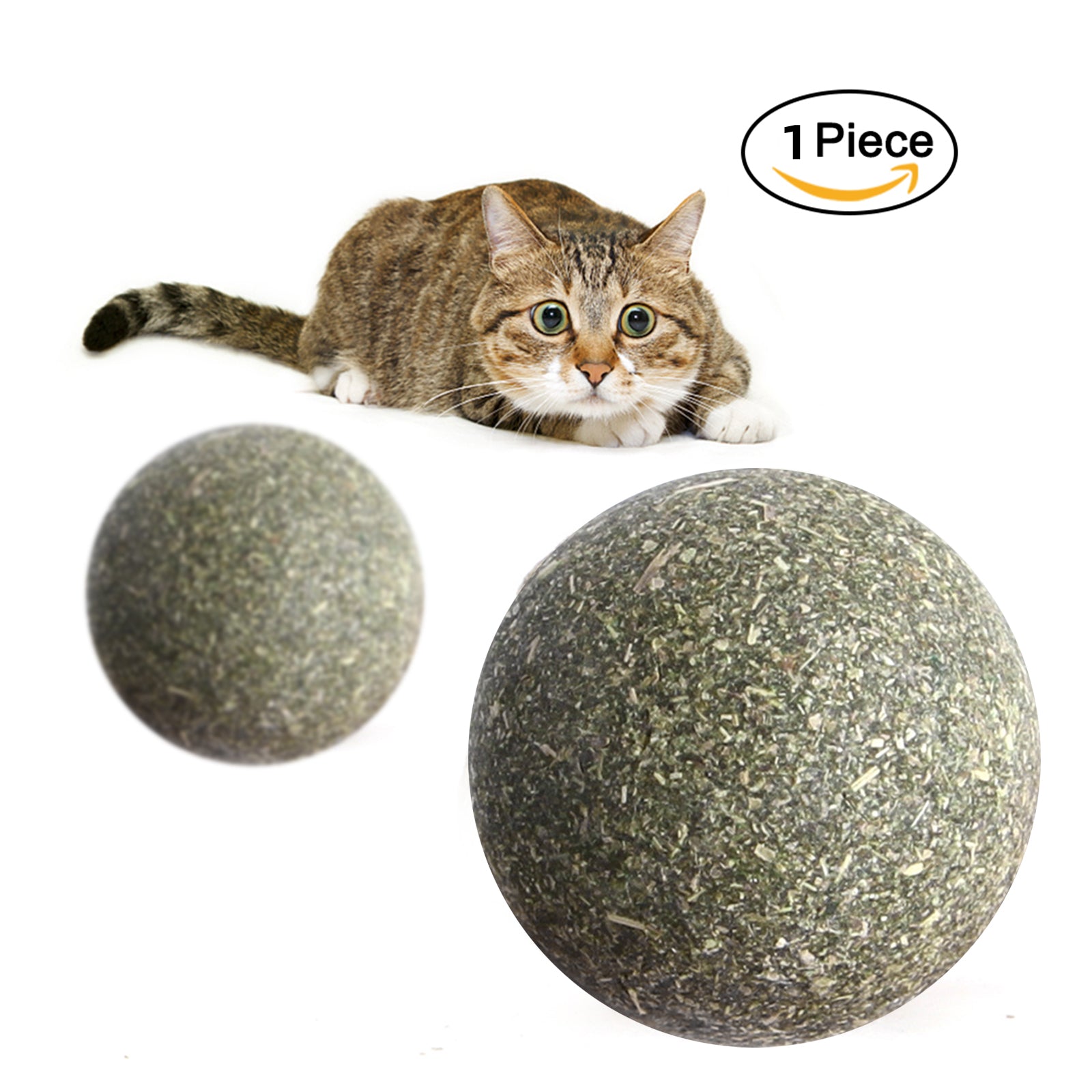 Pet Catnip Toys Edible Catnip Ball Safety Healthy Cat Mint Cats Home - Waldessae, the best pet supplies ever