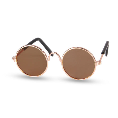 Pet Products Lovely Vintage Round Cat Sunglasses Reflection Eye Wear - Waldessae, the best pet supplies ever