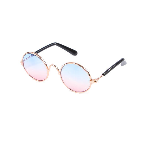 Pet Products Lovely Vintage Round Cat Sunglasses Reflection Eye Wear - Waldessae, the best pet supplies ever