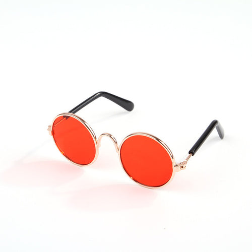 Pet Products Lovely Vintage Round Cat Sunglasses Reflection Eye Wear - Waldessae, the best pet supplies ever