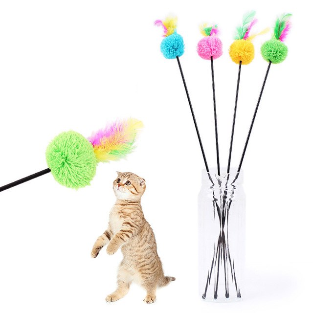 Pet cat Interactive toy Cute Design Bell and bird - Waldessae, the best pet supplies ever