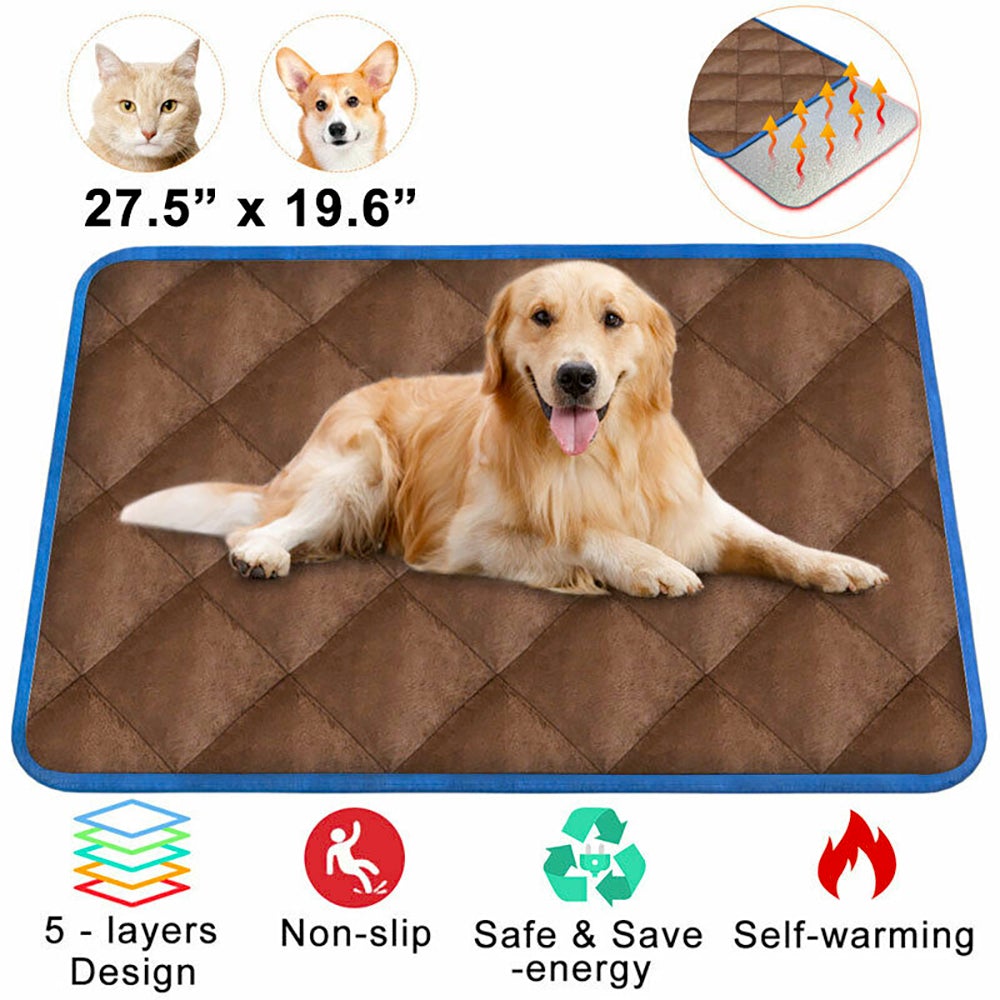 Self Heating Thermal Mattress Bed for Dogs and Cats - Waldessae, the best pet supplies ever