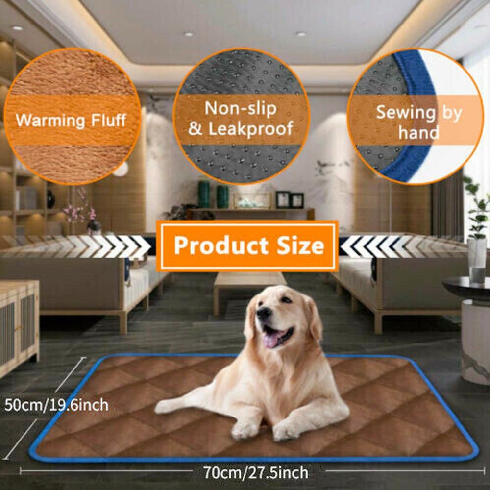 Self Heating Thermal Mattress Bed for Dogs and Cats - Waldessae, the best pet supplies ever