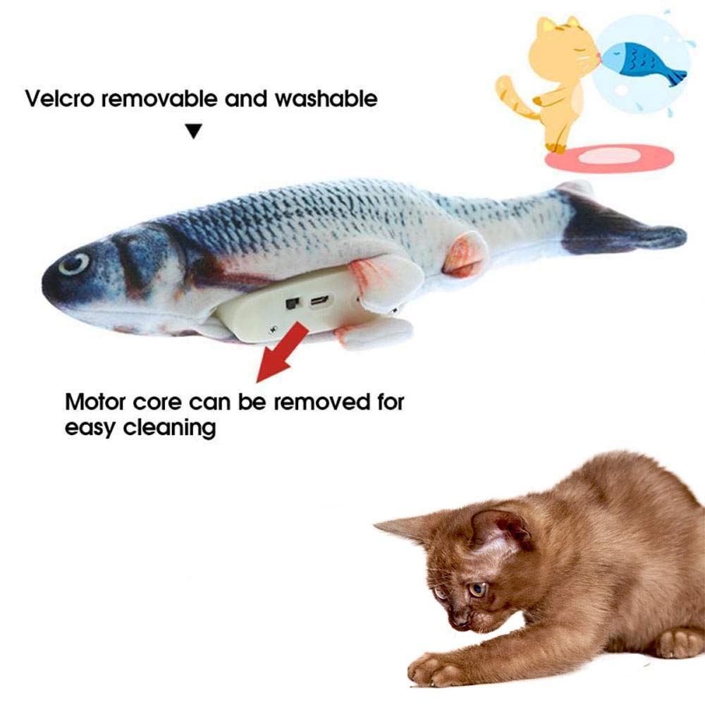 Electric Flipping Fish Toy for Cats - Waldessae, the best pet supplies ever